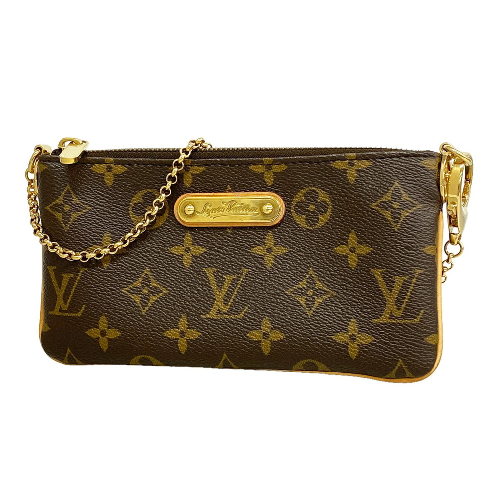 Louis Vuitton Monogram Pochette Mira MM M60094 Brown Women's Bag/Pouch